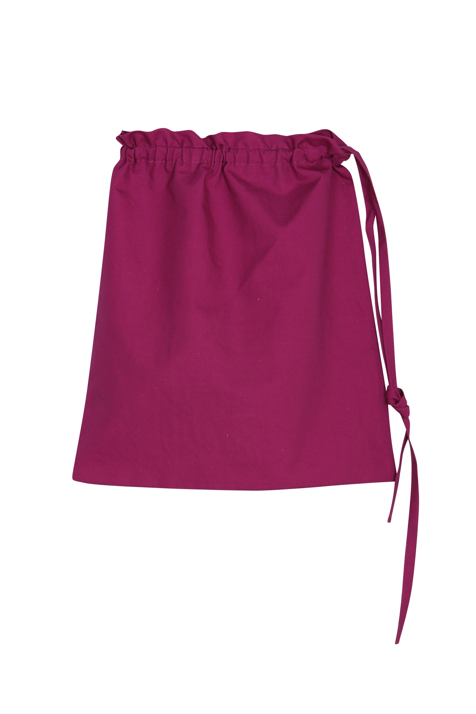 Magenta Robe in Organic Cotton / Hemp - SAMPLE