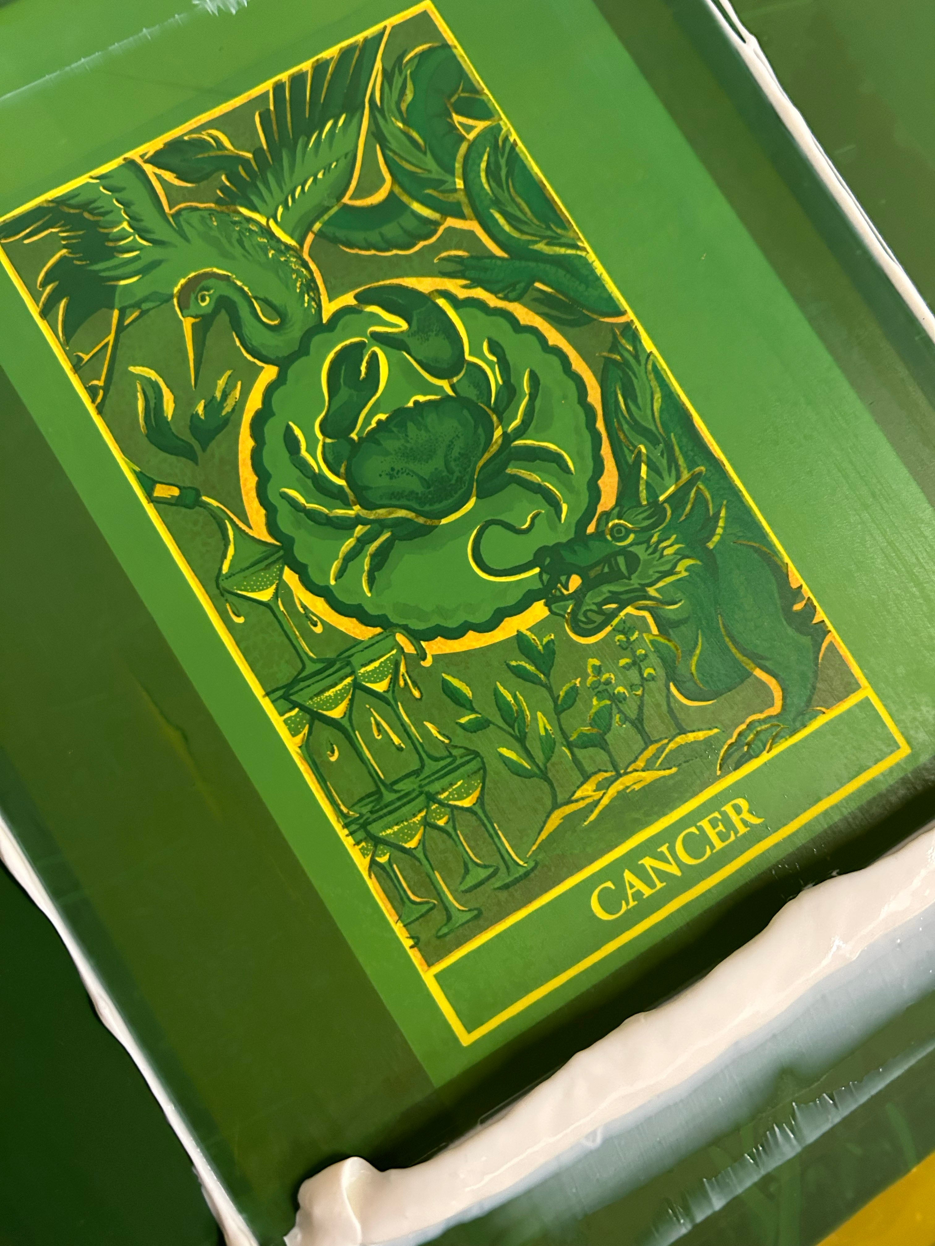 CANCER Zodiac Tarot Artwork