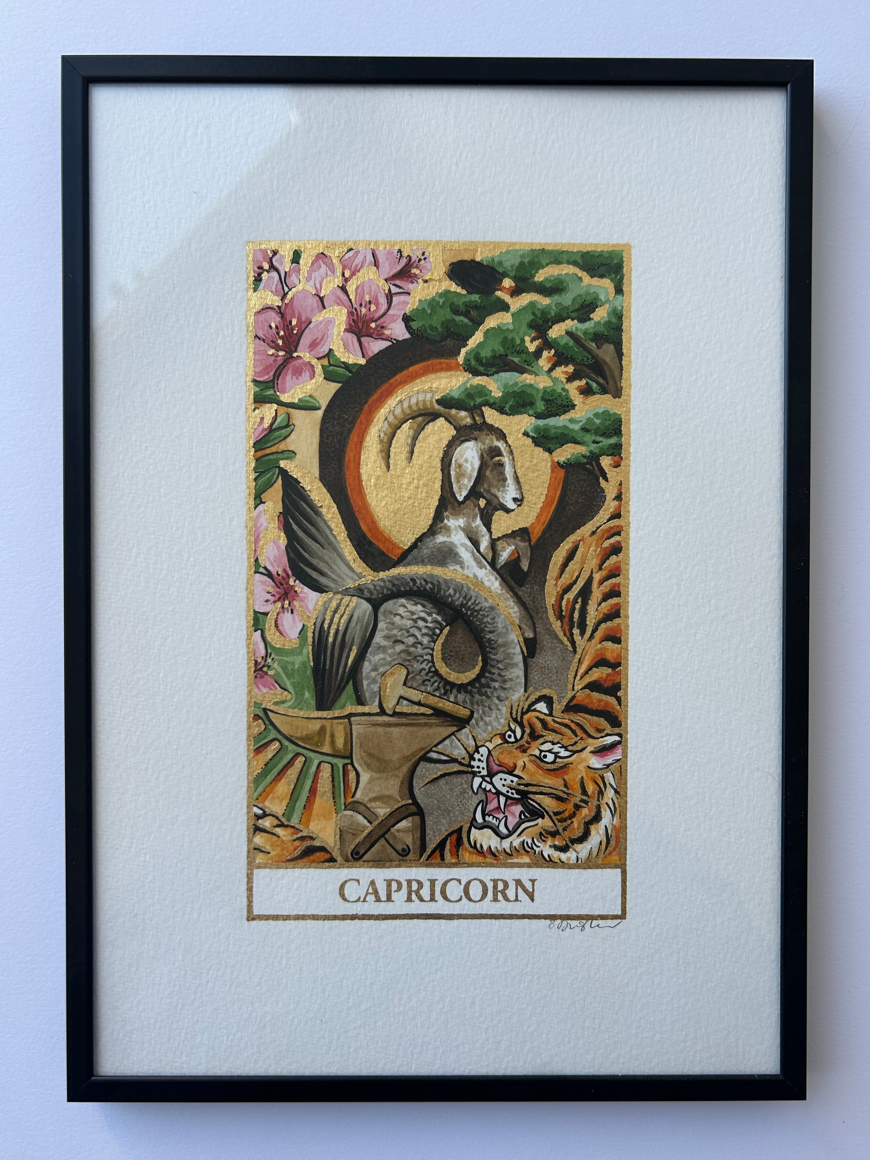CAPRICORN Zodiac Tarot Artwork