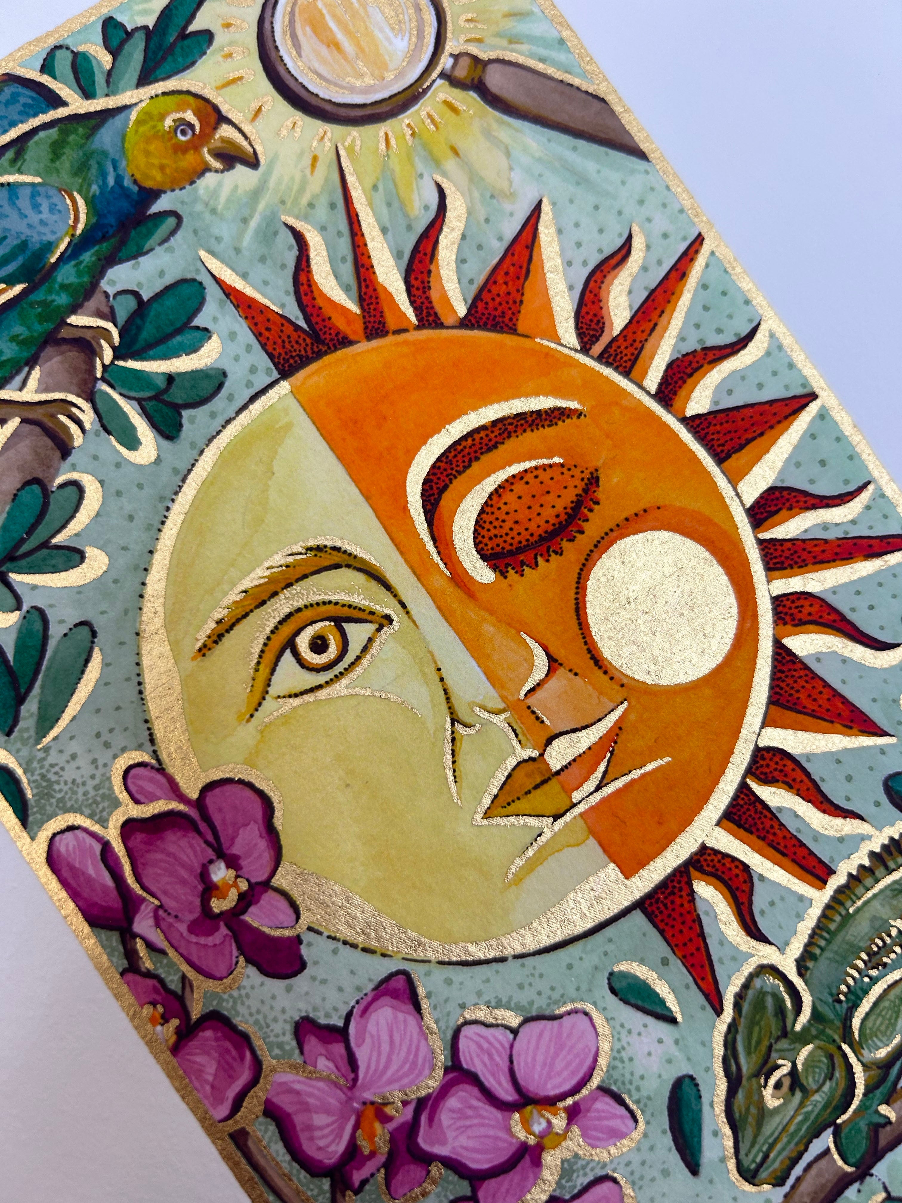 GEMINI Zodiac Tarot Artwork