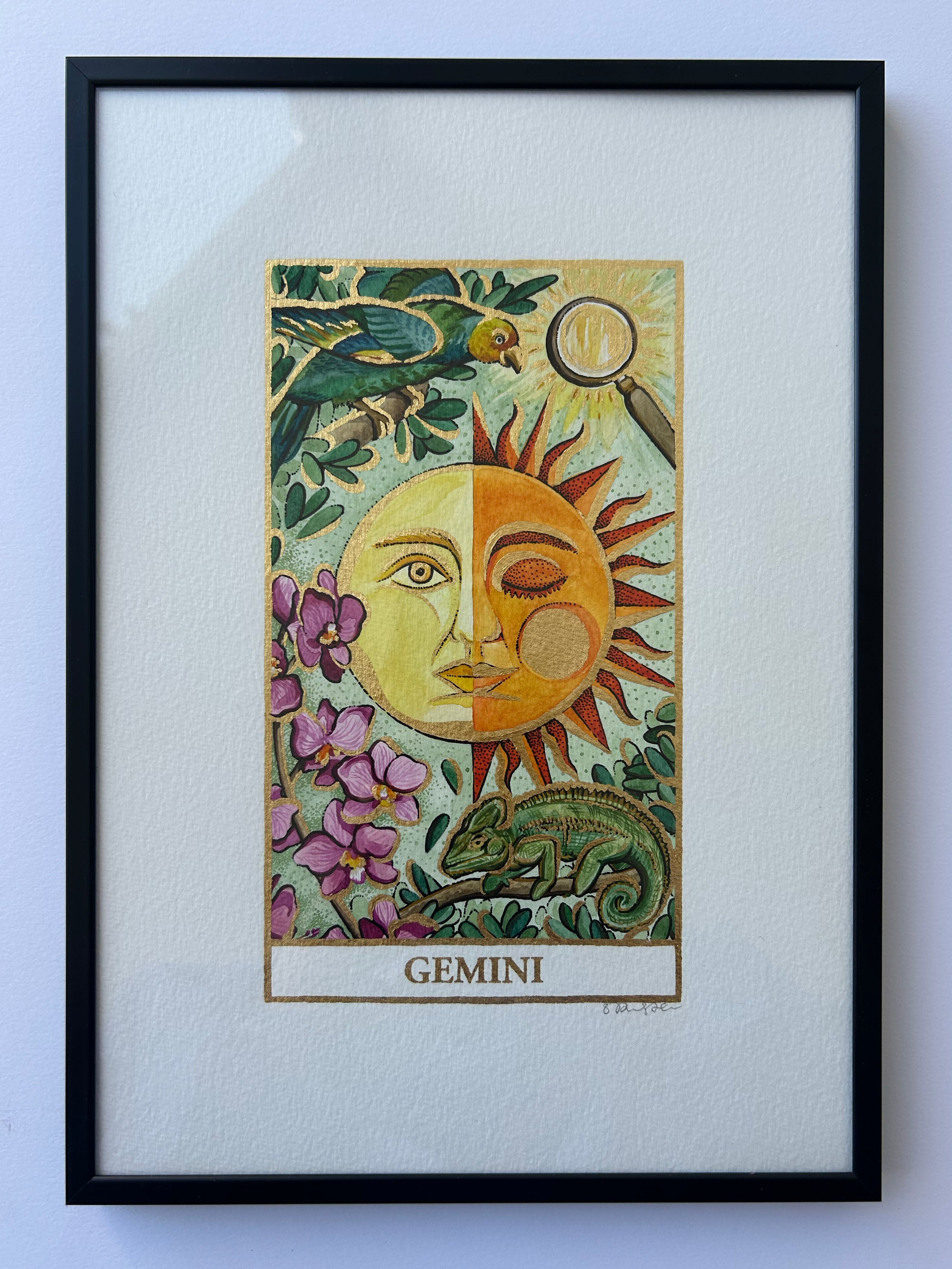 GEMINI Zodiac Tarot Artwork