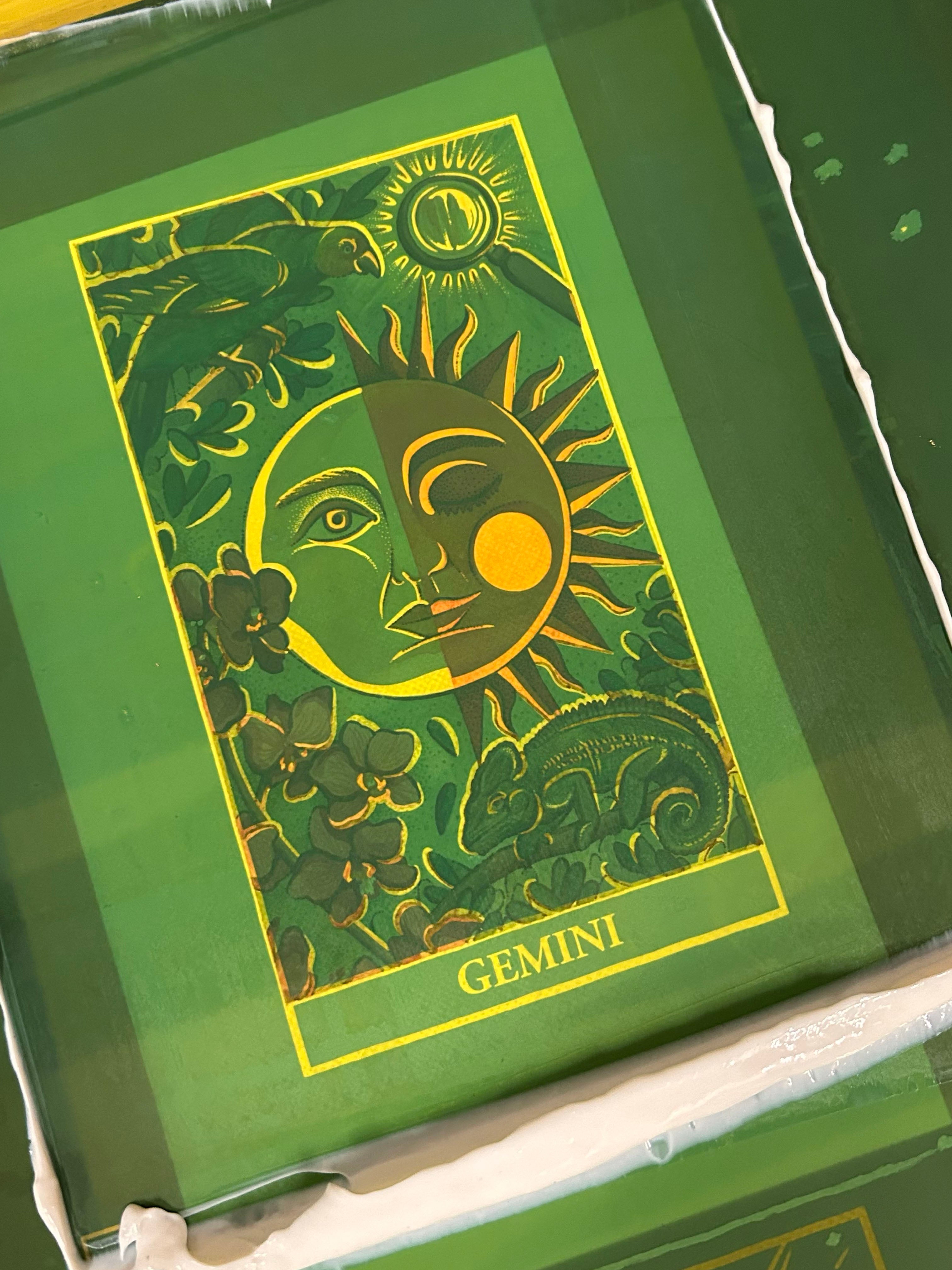 GEMINI Zodiac Tarot Artwork
