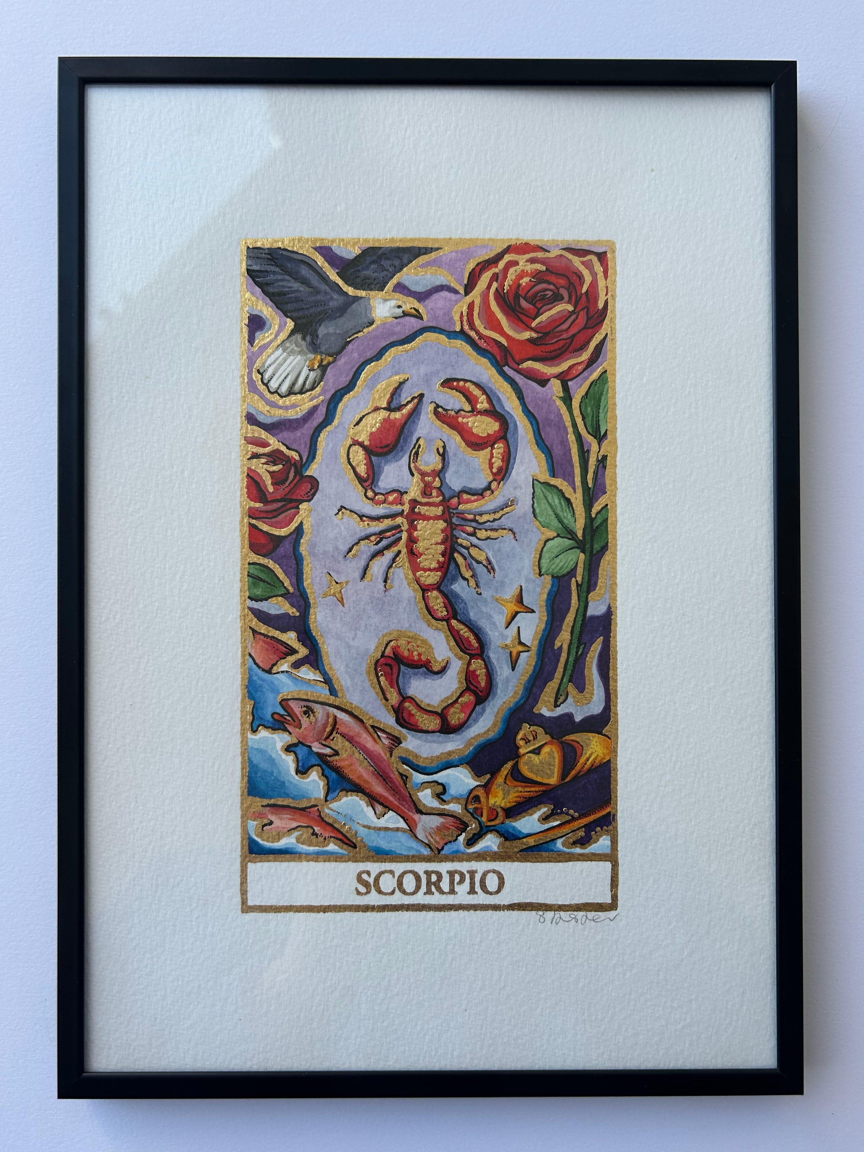 SCORPIO Zodiac Tarot Artwork