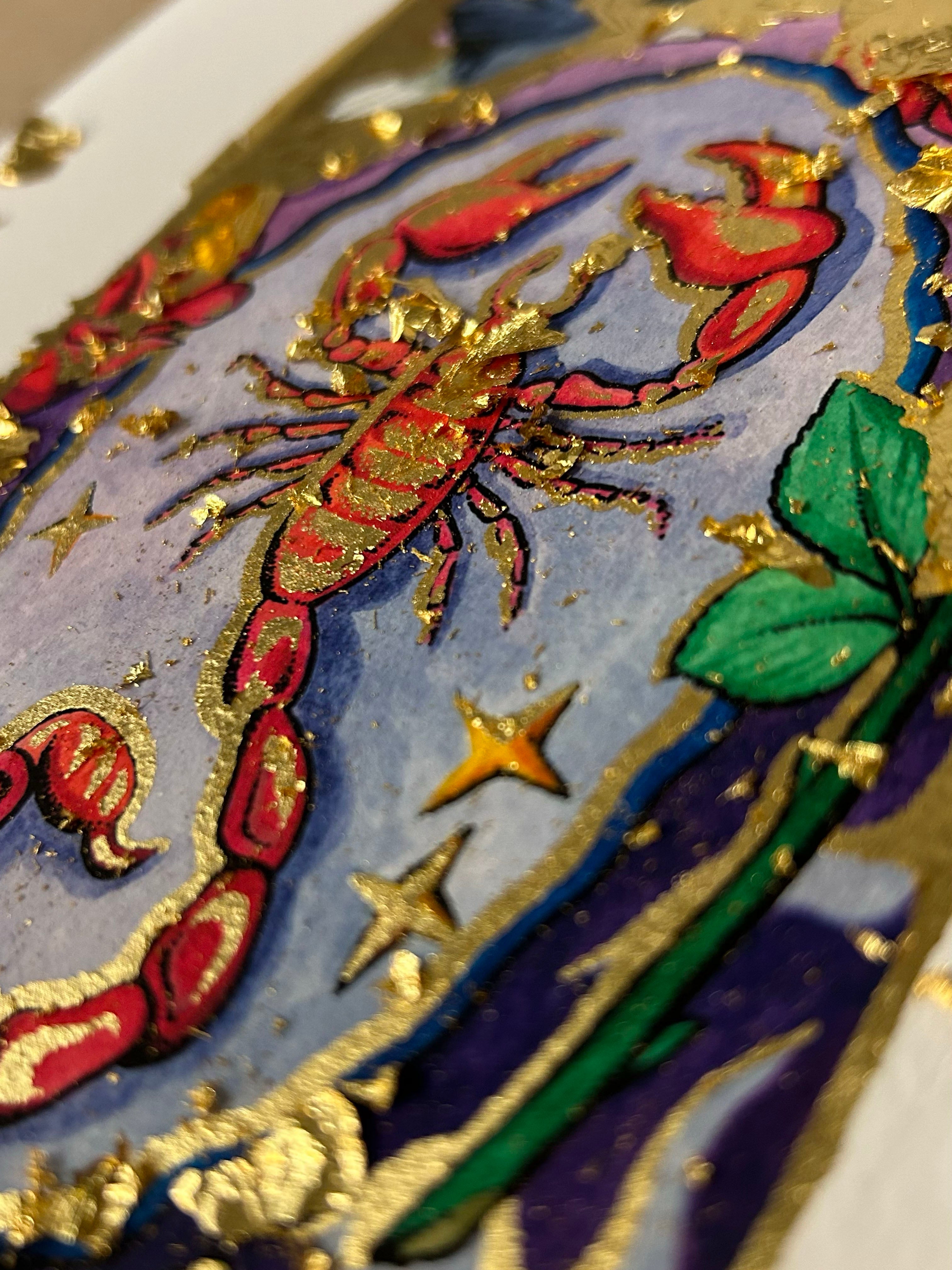 SCORPIO Zodiac Tarot Artwork