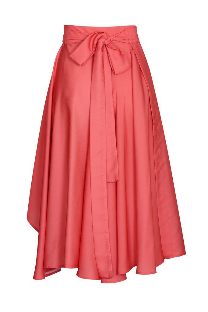 Bespoke Wrap Skirt in Regenesis | Gung Ho London