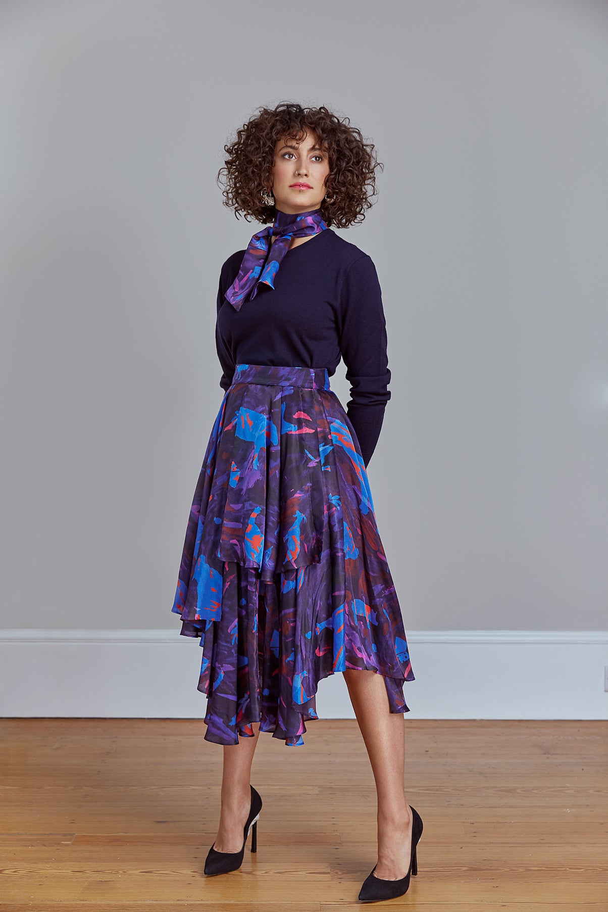 Water Wrap Skirt SAMPLE